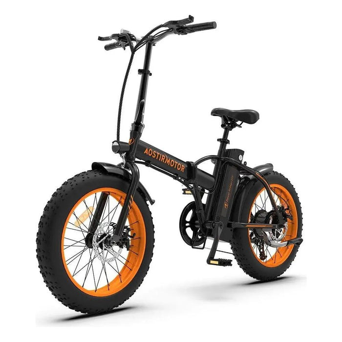 Aostirmotor A20 500W 36V Fat Tire Folding Electric Bike