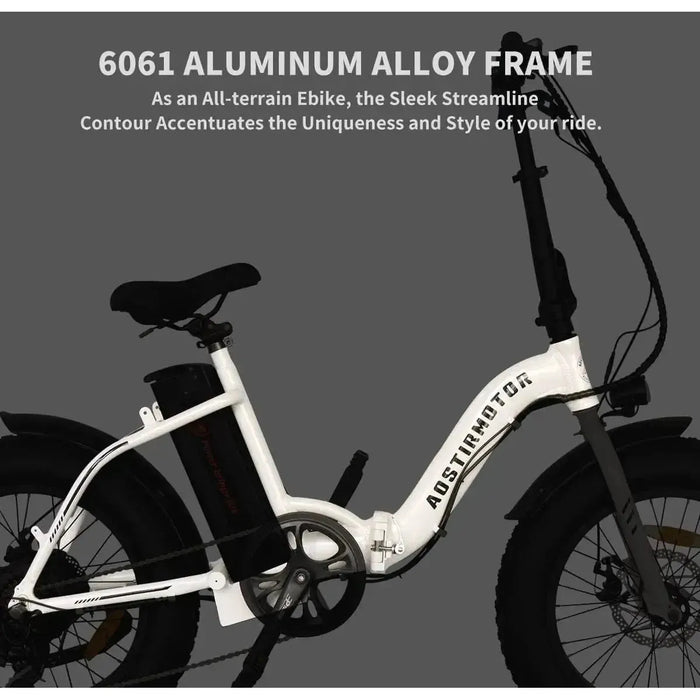 Aostirmotor G20 500W 36V Low Step Fat Tire Electric Bike