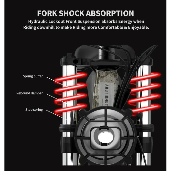 Aostirmotor Hero 1000W 52V Off-Road Electric Bike