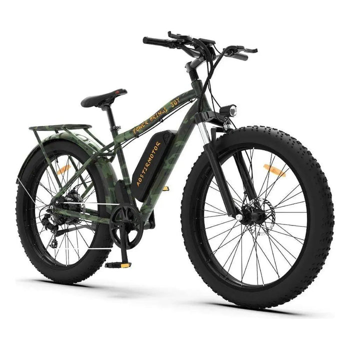 Aostirmotor S07 750W 48V Fat Tire Electric Mountain Bike