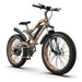 Aostirmotor S18-1500W Snakeskin Grain 1500W 48V Fat Tire Mountain Electric Bike