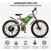 Aostirmotor S18-1500W Snakeskin Grain 1500W 48V Fat Tire Mountain Electric Bike