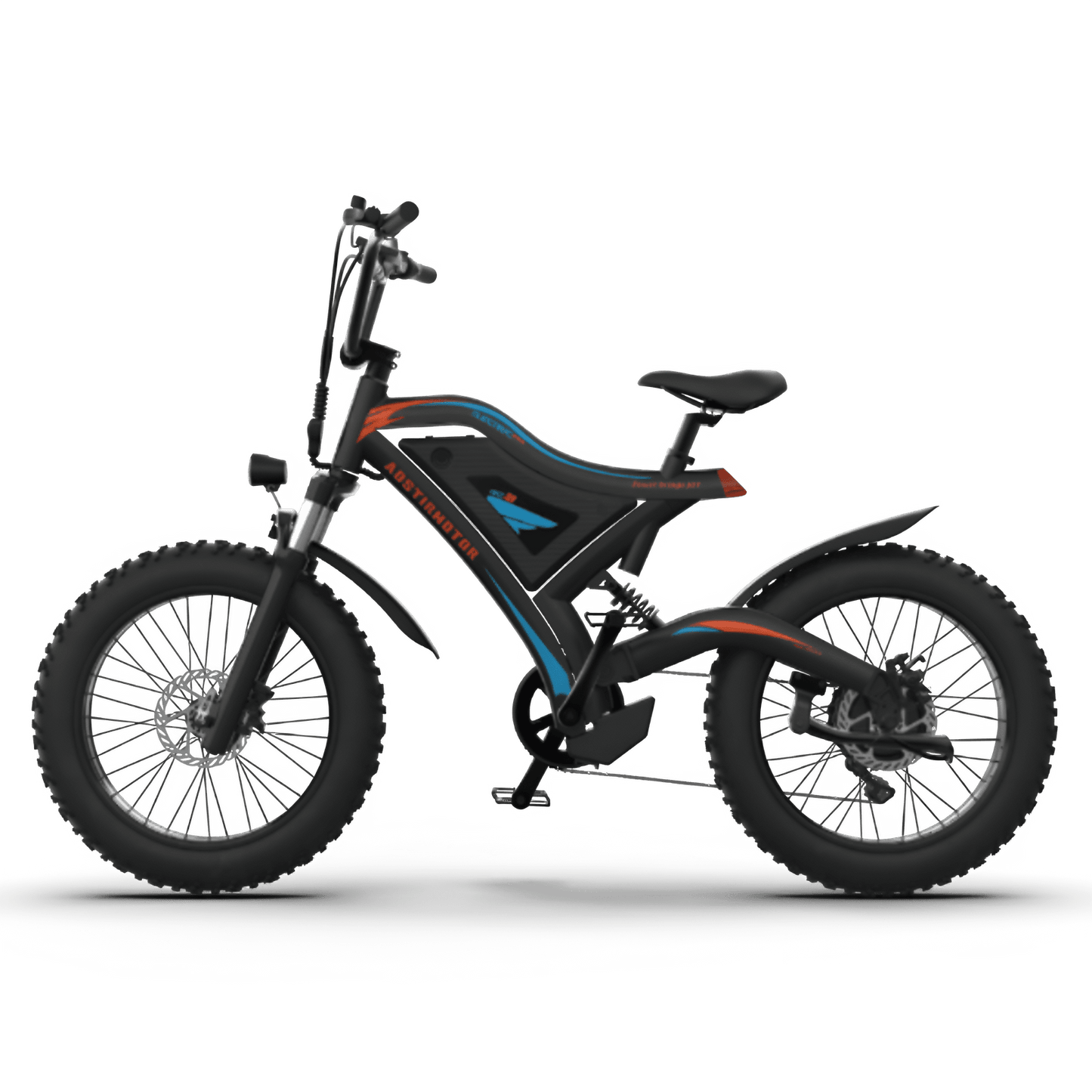 Aostirmotor S18-MINI 48V 500W Mini Fat Tire Electric Bike