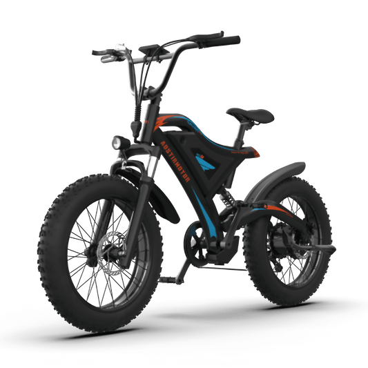 Aostirmotor S18-MINI 48V 500W Mini Fat Tire Electric Bike
