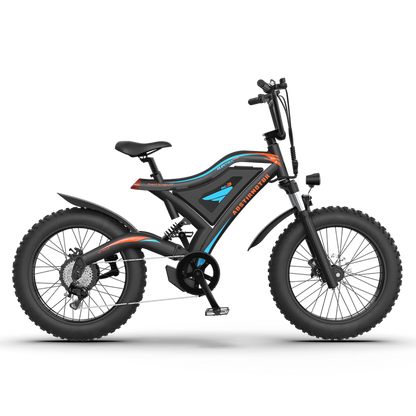 Aostirmotor S18-MINI 48V 500W Mini Fat Tire Electric Bike