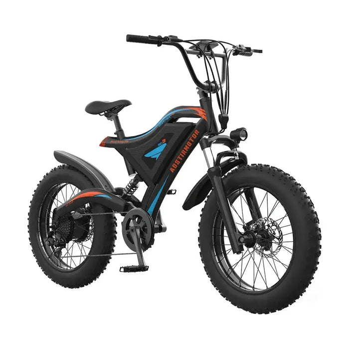 Aostirmotor S18-MINI 500W 48V Fat Tire Mountain Electric Bike