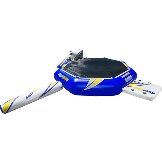 Aquaglide Rebound 20 Aquapark - With Slide & Log - 585219624