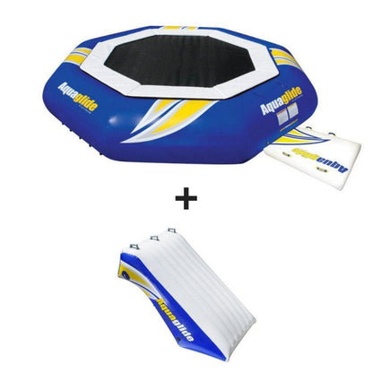 Aquaglide Water Trampoline Supertramp 17 With Swimstep - 585221149