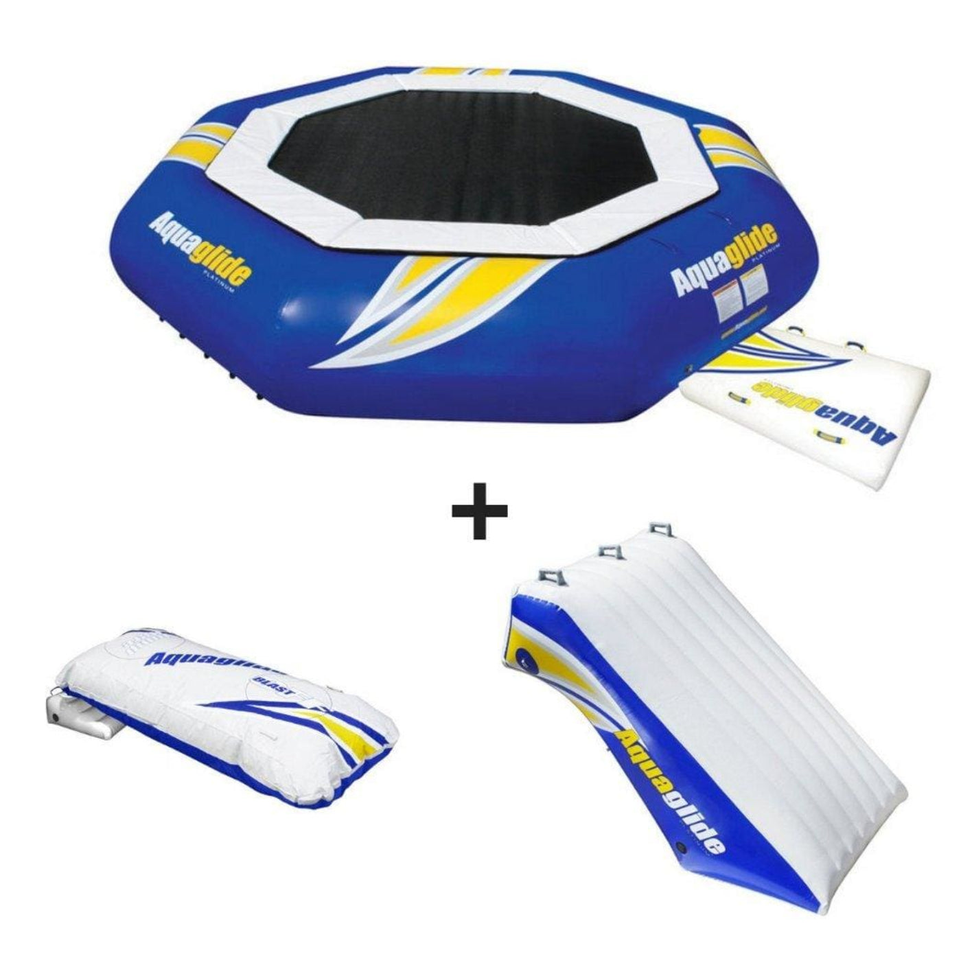 Aquaglide Water Trampoline Supertramp 17 With Swimstep - 585221149