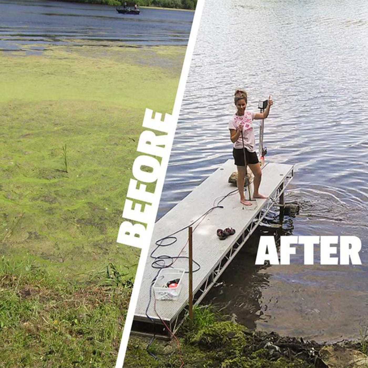 Scott Aerator Dock Mount Aquasweep Muck Blaster - 16000