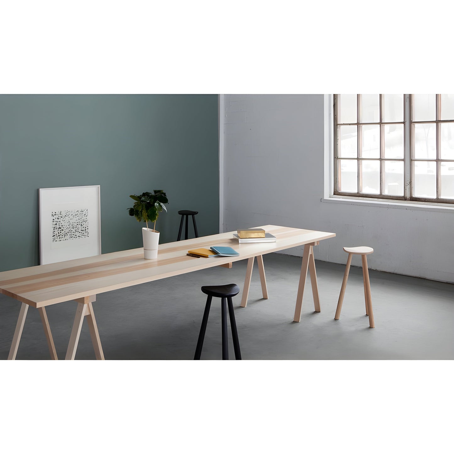 Nikari Arkitecture Table - PPK2-B-180-80 + PPJ-B