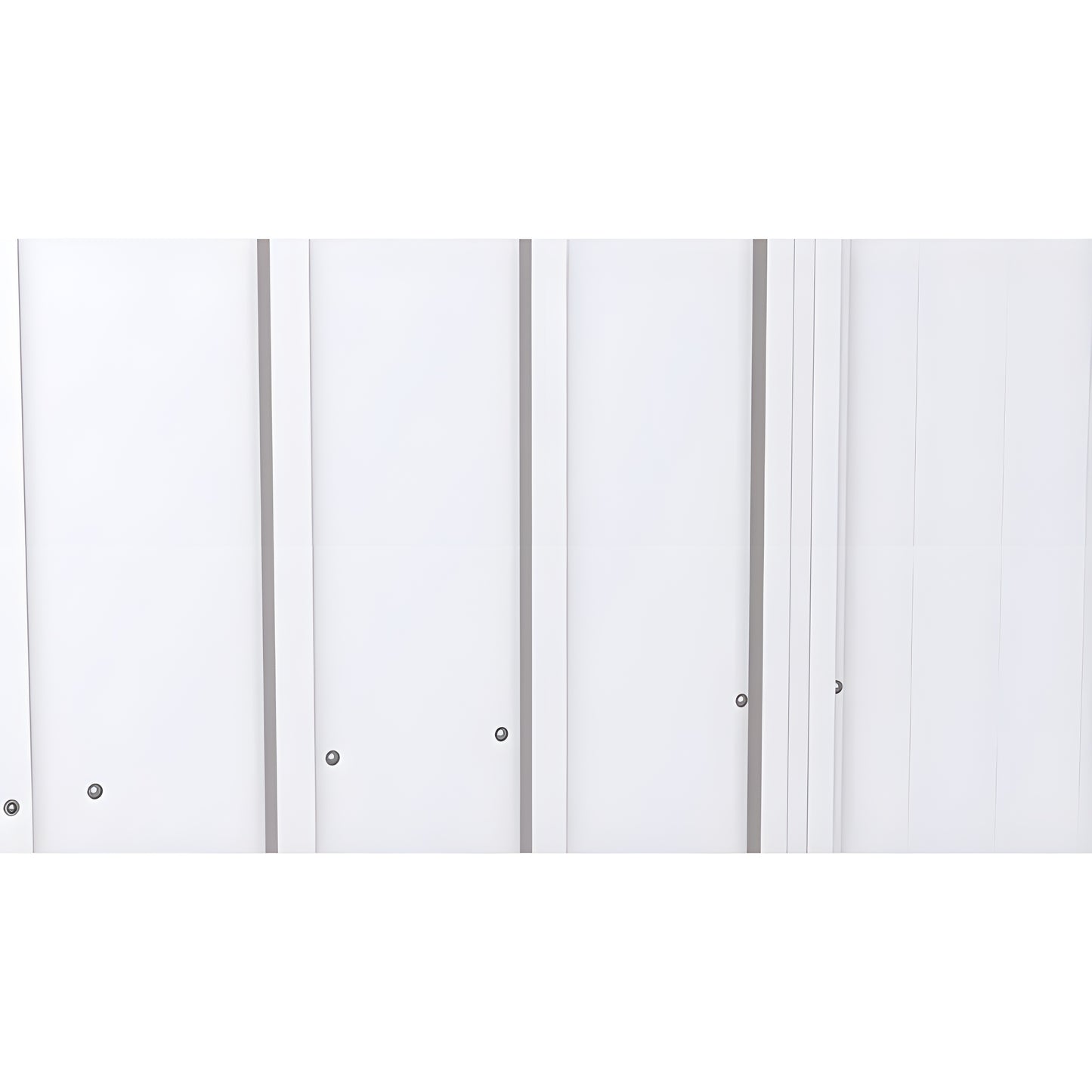 Arrow | Classic Steel Storage Shed, 10x4 ft., Flute Grey CLP104FG