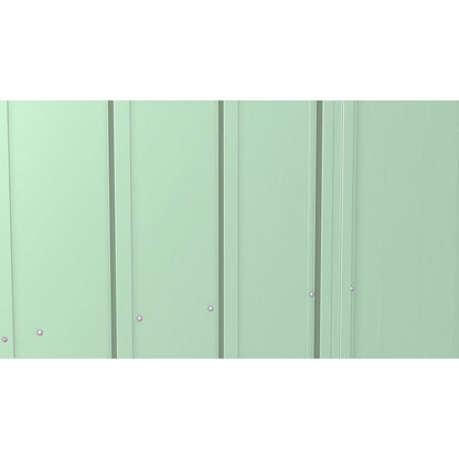 Arrow | Classic Steel Storage Shed, 8x4 ft., Sage Green CLP84SG