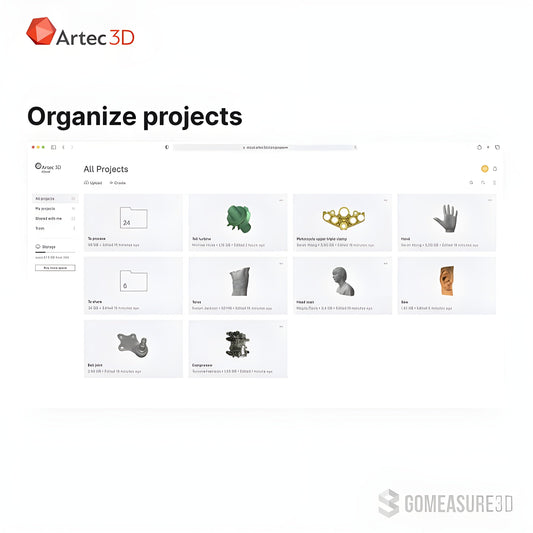 Artec Cloud - 1TB