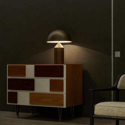 Oluce Atollo Metal Table Lamp - OL-ATOLLO-238-BR