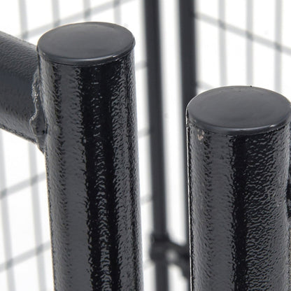 Lucky Dog Uptown Outdoor Covered Kennel Heavy Duty Dog Cage Pen (3 Pack) - 173760