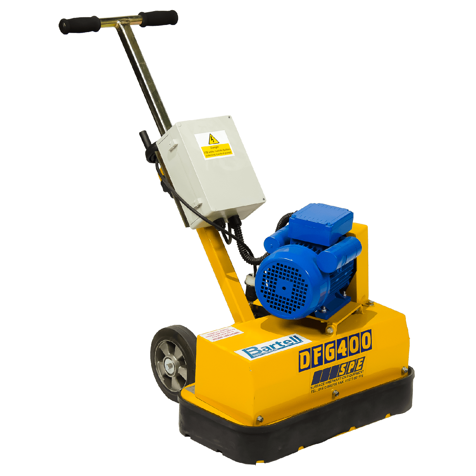 Bartell Global SPE Dual Disc Concrete Grinder, Gas/Electric - DFG400
