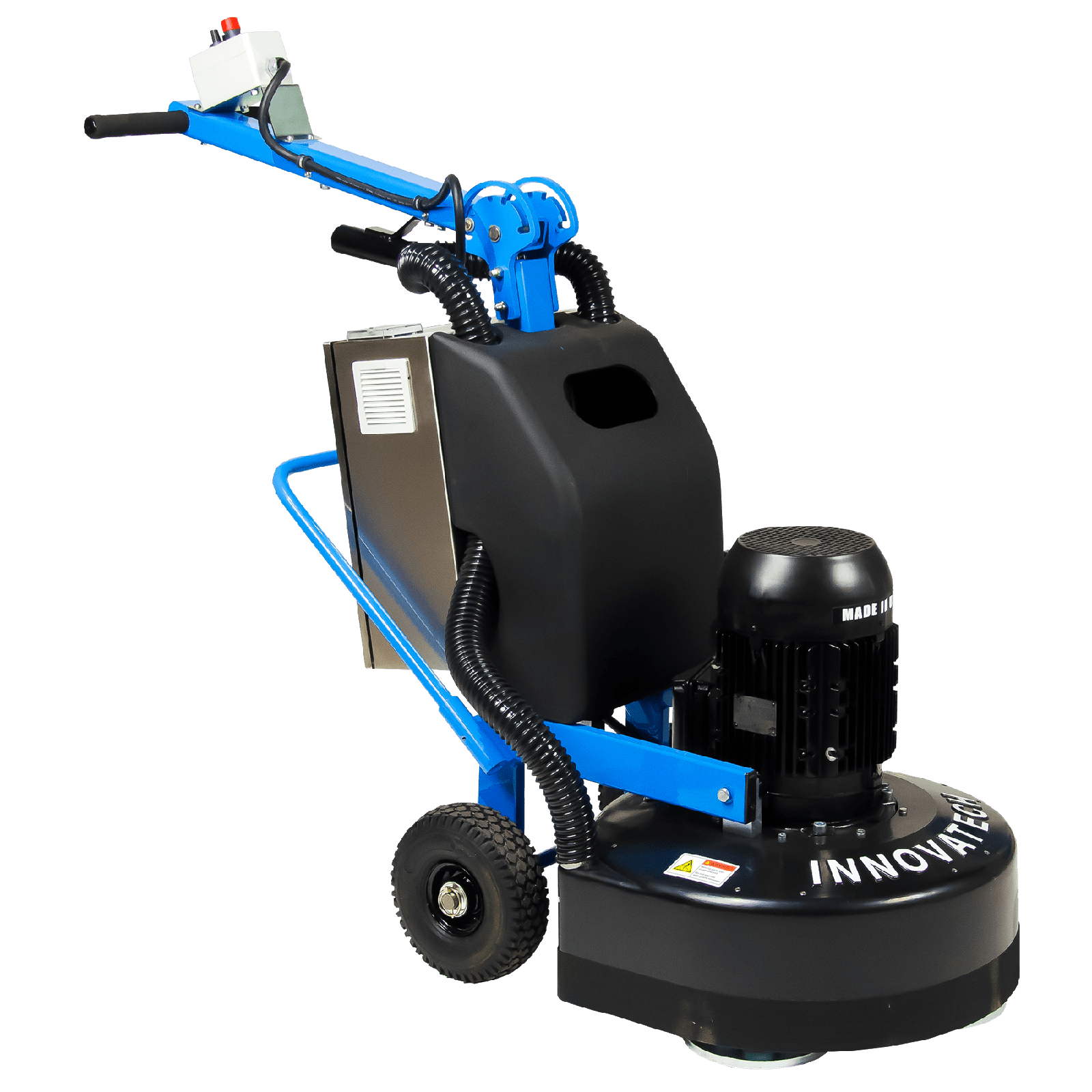 Bartell Innovatech Predator 4 Head Planetary Grinder - 7.5/10HP 230V Single Phase 24"" working width - P2400