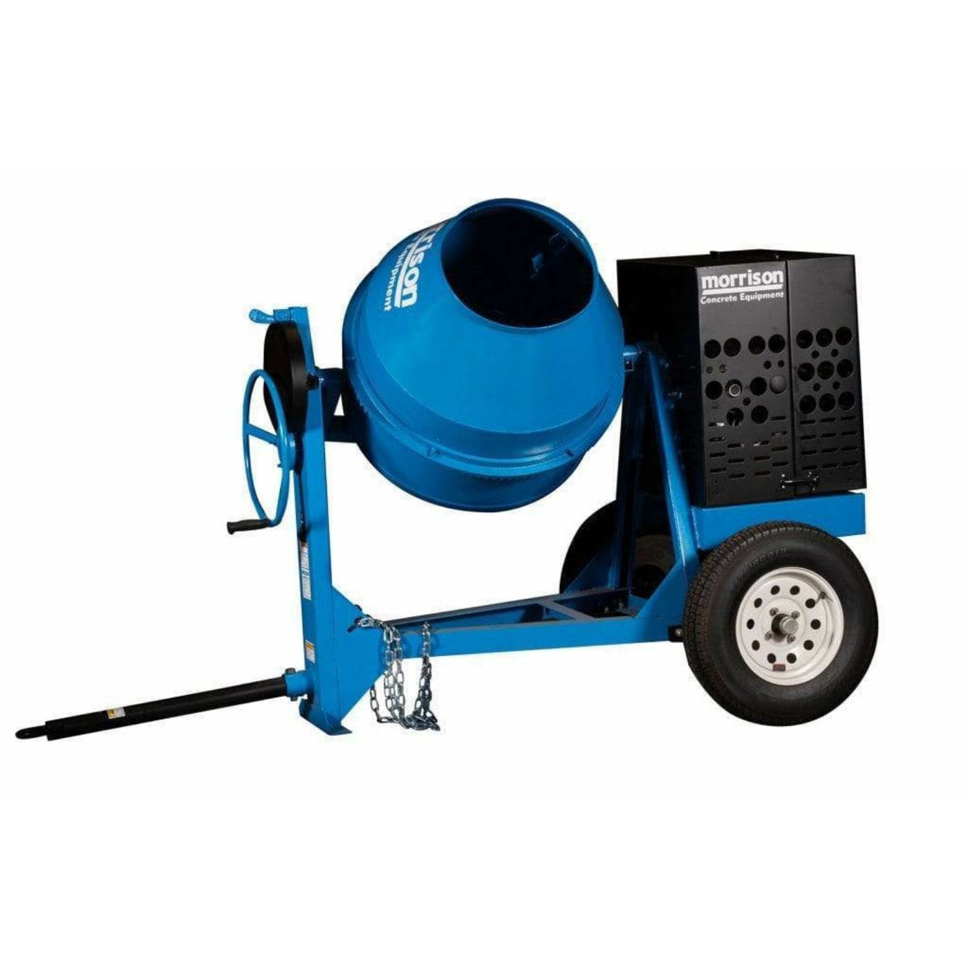 Bartell Global Morrison Concrete Mixer, Cement, 9.5 Cu.Ft., Gx240 With Pintle Tow Bar - MC95SH240