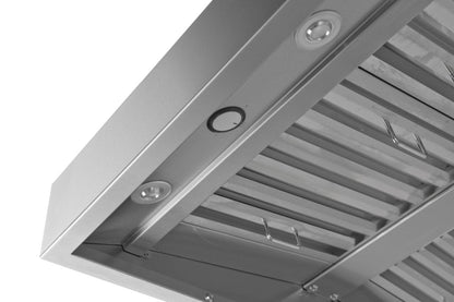 Proline Island Range hood, Ducted, 2000 CFM, Thick 304 Stainless Steel - PLGI BBQ Pro PRE-SALE!