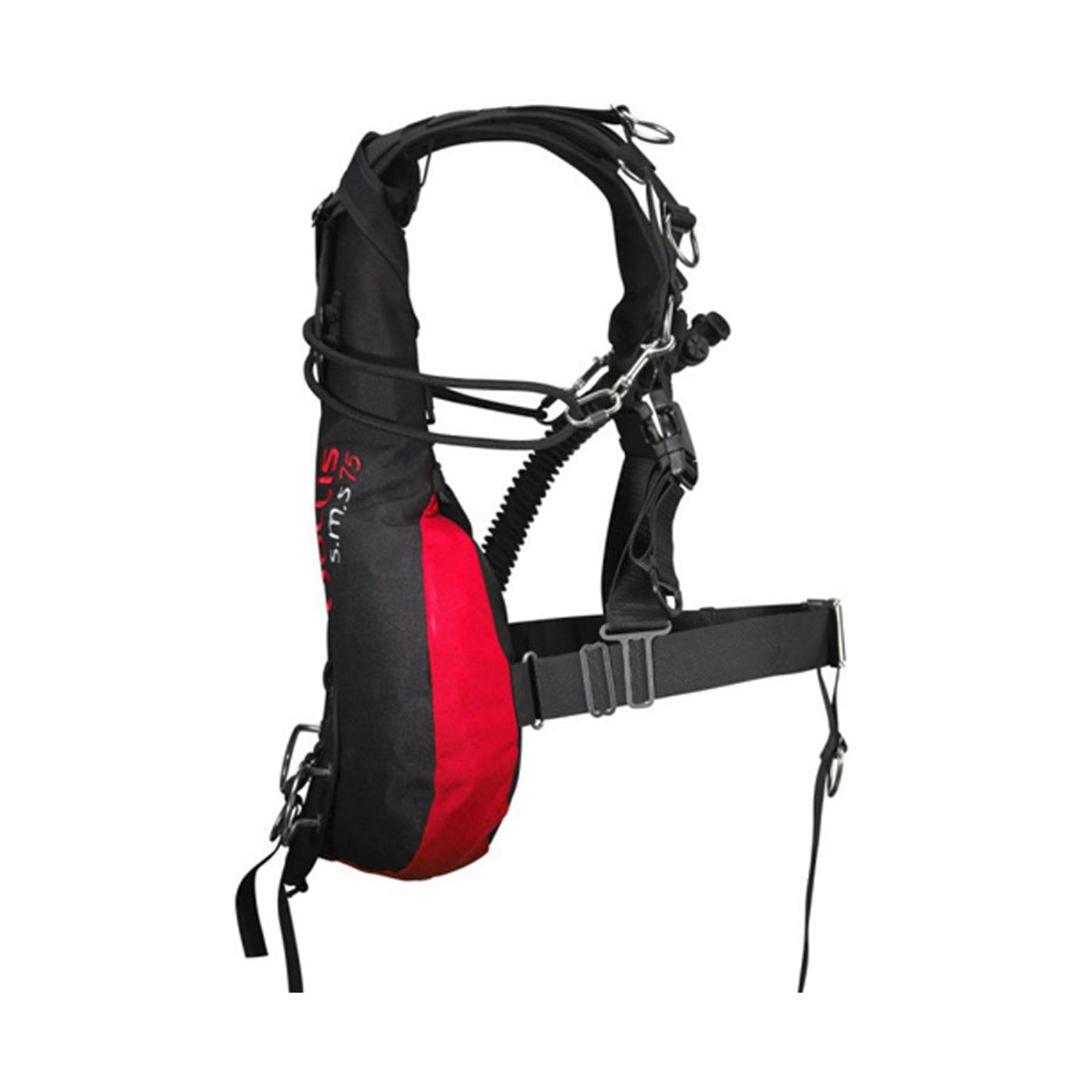 Hollis Side-Mount System SMS 75 Complete BC/BCD Harness - BCD351 02-SM/MD