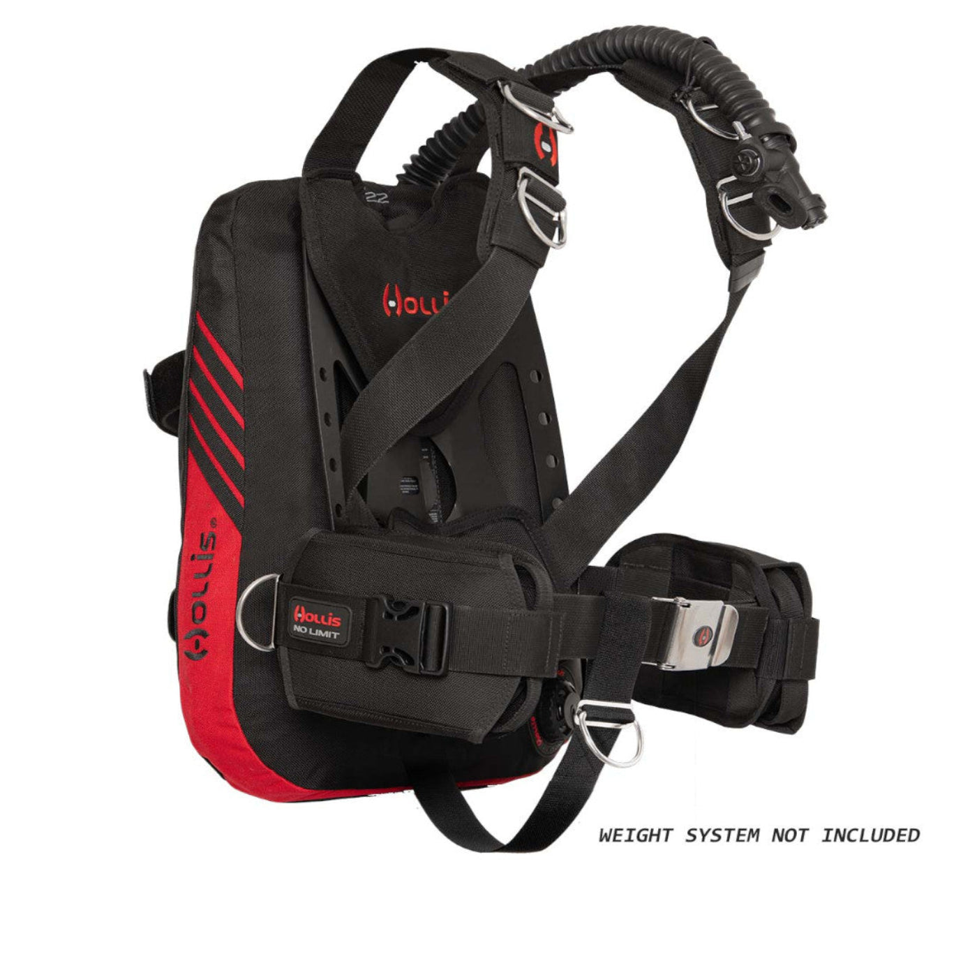 Hollis ST Travel System BC/BCD Buoyancy Compensator for Scuba Diving - BCD364 TRAVEL