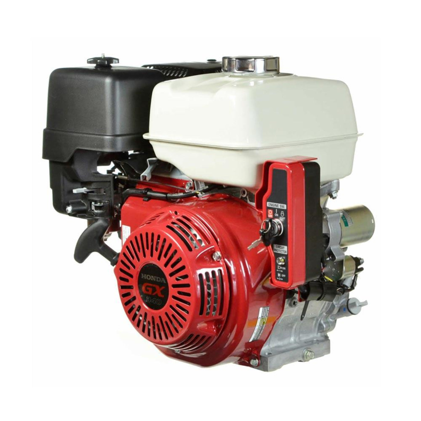 Honda Horizontal Engine with Electric Start - HDA,GX340-QAE2