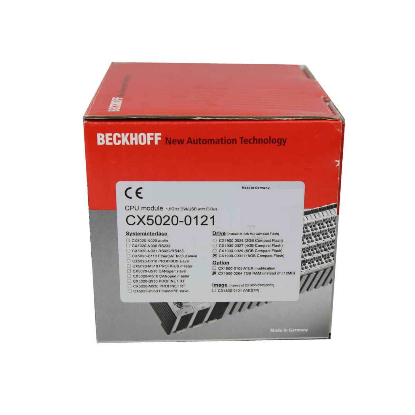 Beckhoff CPU Module - CX5020-0121