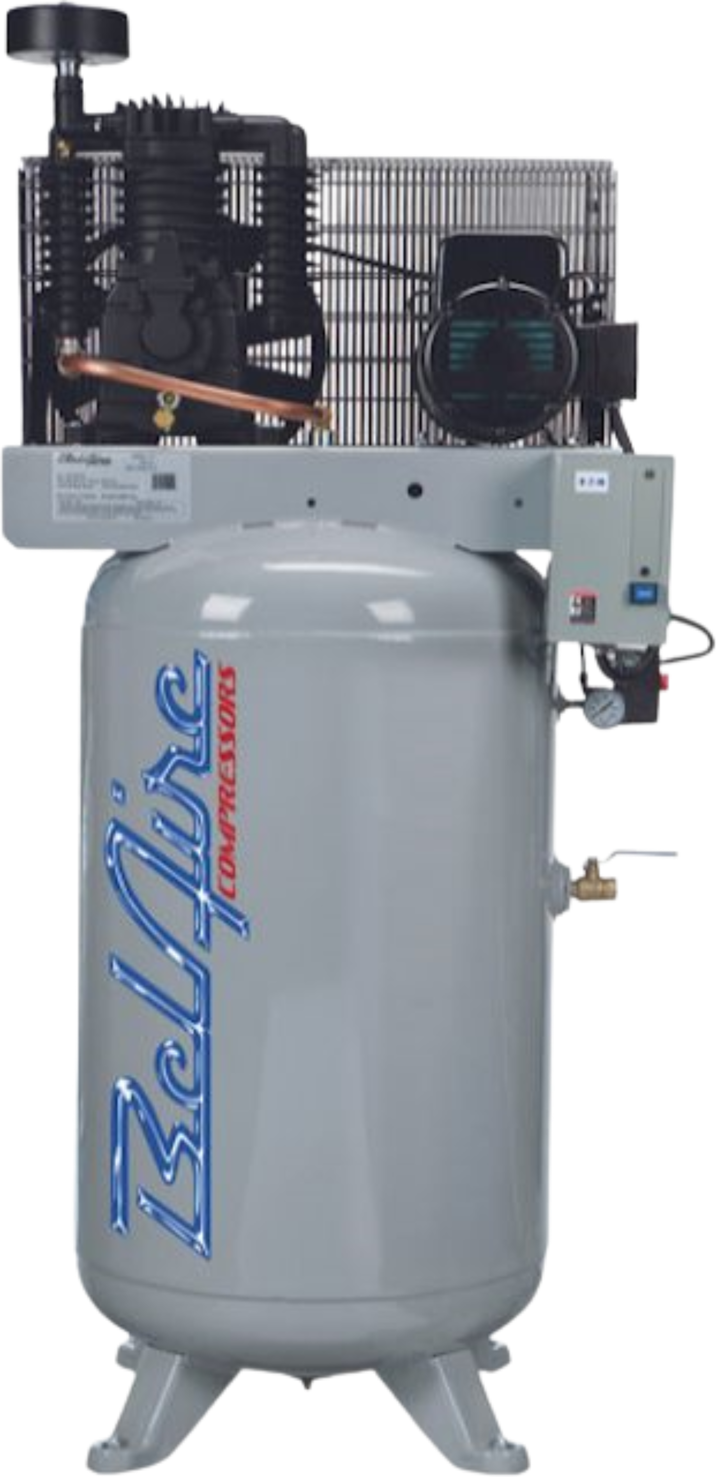 Belaire 318VL Air Compressor 80 Gallon Two Stage Single Phase 7.5HP 175PSI New - 2021119838