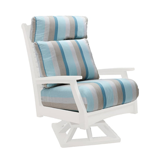 Berlin Gardens Classic Terrace High Back Swivel Rocker- CTHSR3045