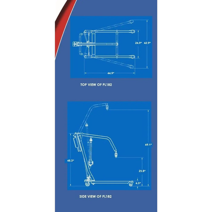 Bestcare The BestLift PL182 Full Body Electric Patient Lift