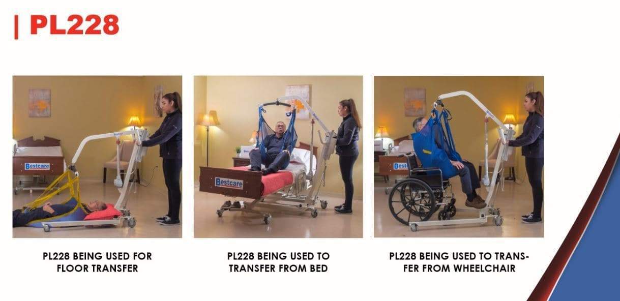 Bestcare The BestLift PL228 Full Body Electric Patient Lift