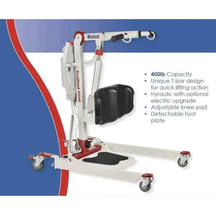 Bestcare The BestStand SA400H SA400HE Sit To Stand Hydraulic Or Electric Lift