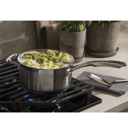 GE APPLIANCES JGP5036DLBB GE(R) 36" Built-In Gas Cooktop with 5 Burners and Dishwasher Safe Grates - JGP5036DLBB-KT