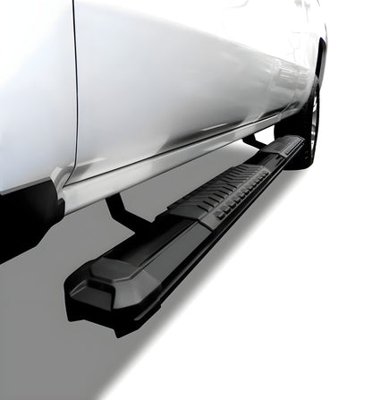 Black Horse Cutlass Running Boards - BLKNGMCOL79BK