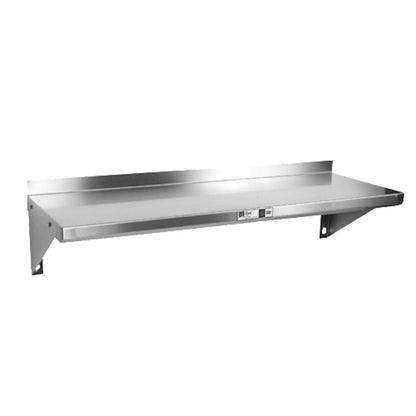 John Boos BHS1696 Wall-Mount 96" W x 16" D Shelf