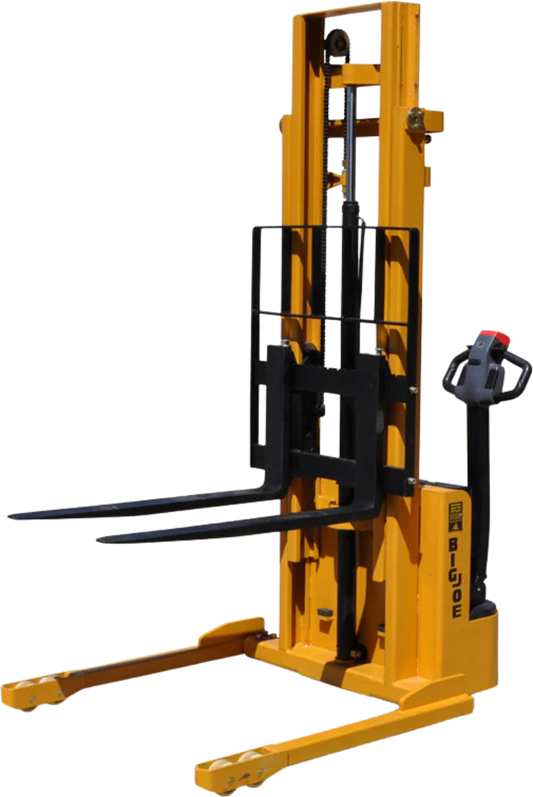 Big Joe  Walkie Straddle Stacker 2200 Lbs Capacity 116" Max Lift Height New - S22-116