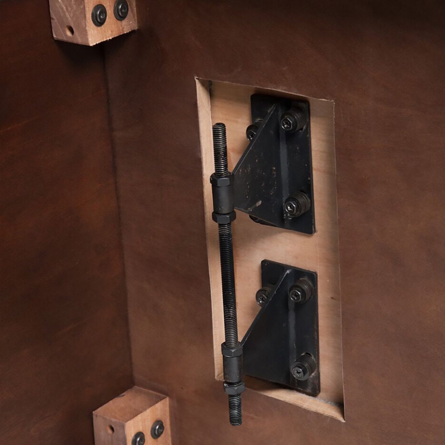 Hathaway Austin Mahogany 9ft Shuffleboard Table - BG1209