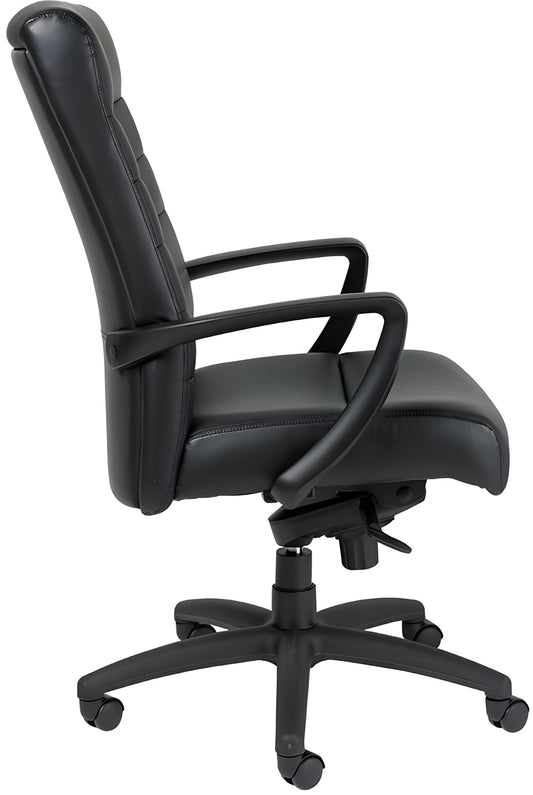 EuroTech Manchester High-Back Leather Executive Chair - EUR-LE150-BRNL