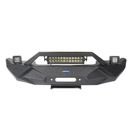 Hooke Road Blade Master Front Bumper w/Winch Plate & Light Bar(07-18 Jeep Wrangler JK)