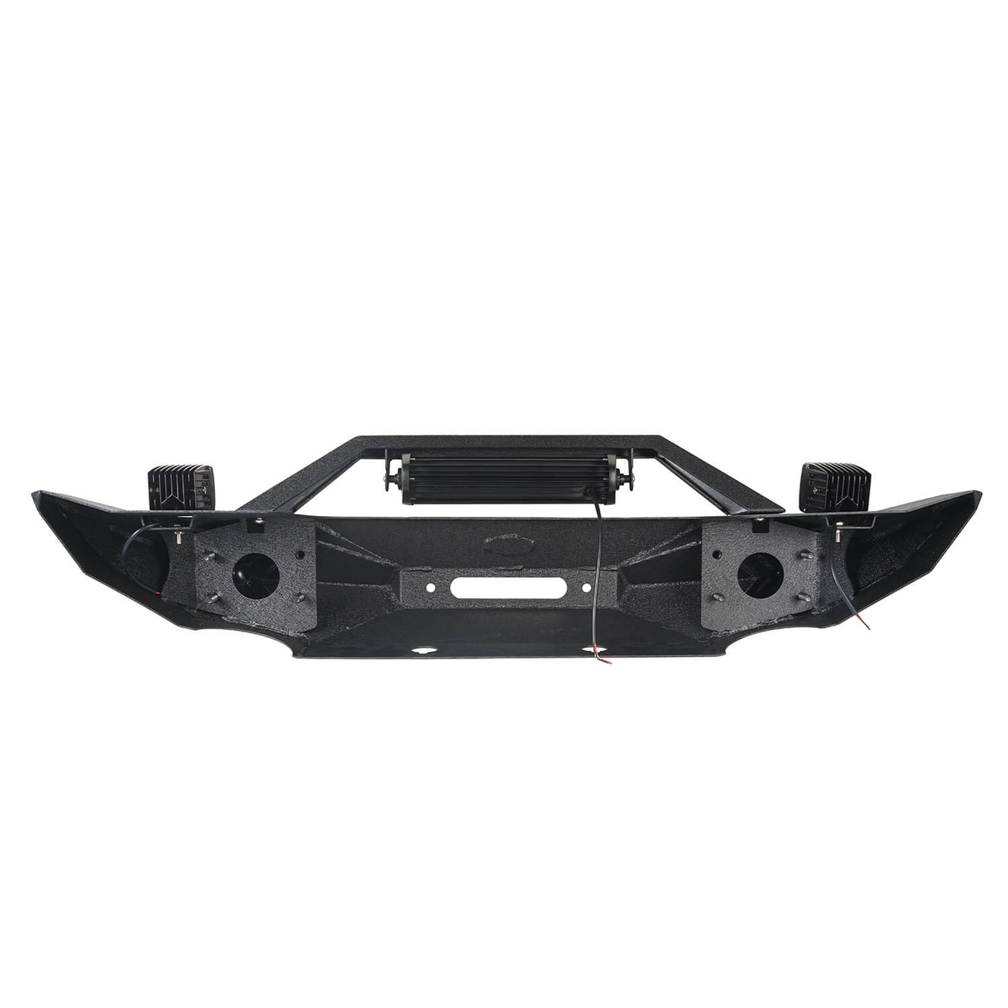 Hooke Road Blade Master Front Bumper w/Winch Plate & Light Bar(07-18 Jeep Wrangler JK)