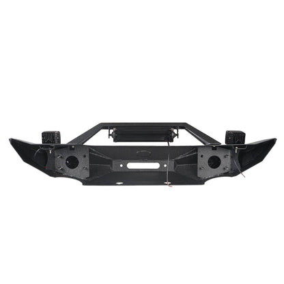 Hooke Road Blade Master Front Bumper w/Winch Plate & Light Bar(07-18 Jeep Wrangler JK)