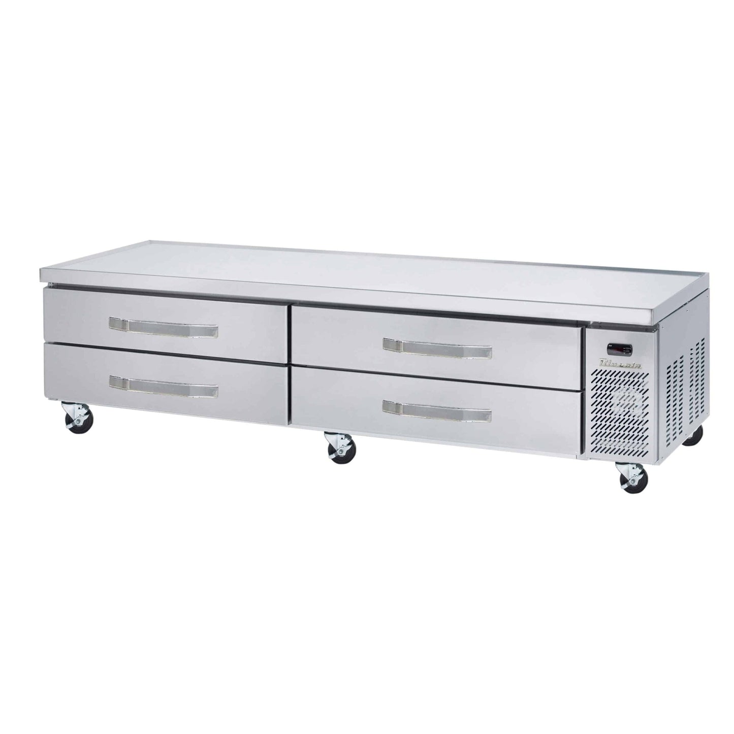 Blue Air BACB74M-HC | 74" Wide 4 Drawer Chef Base Refrigerator - BACB74M-HC