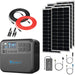 Bluetti AC200MAX 2048Wh 2200W Solar Generator + 100W Rigid Monocrystalline Solar Panel Kit