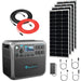 Bluetti AC200P 2000Wh 2000W Solar Generator + 100W Rigid Monocrystalline Solar Panel Kit