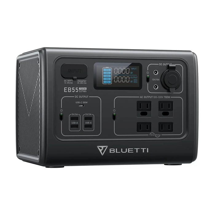 Bluetti EB55 700W 537Wh Portable Power Station