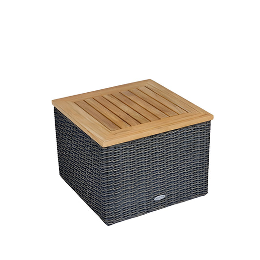 Royal Teak Collection Boca Side Table w Storage Honey - BOCAST- H