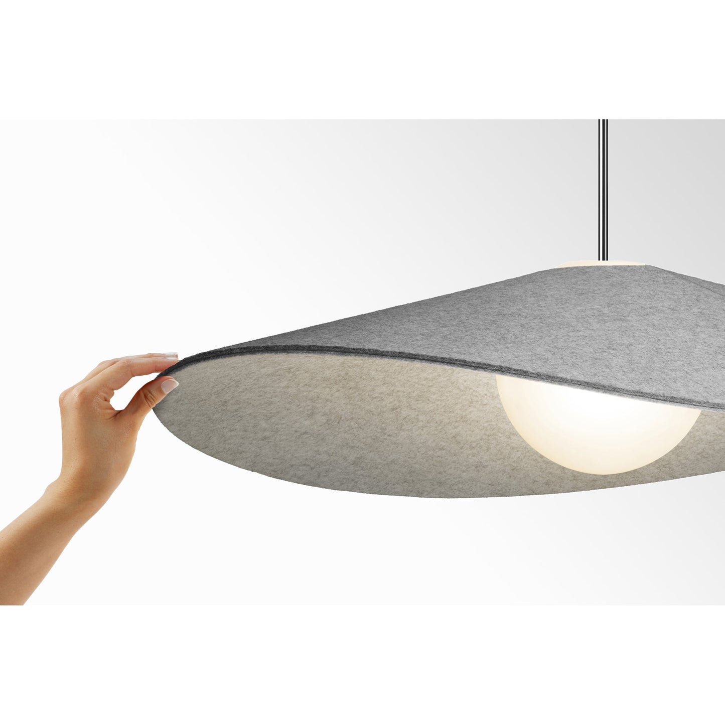 Pablo Designs Bola Felt Pendant