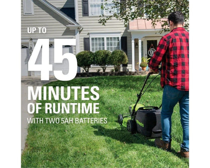Greenworks 48V (2x24V) 21" Cordless Battery Self-Propelled Mower & Blower Combo Kit w/ (3) Batteries & Chargers -1341802-VK