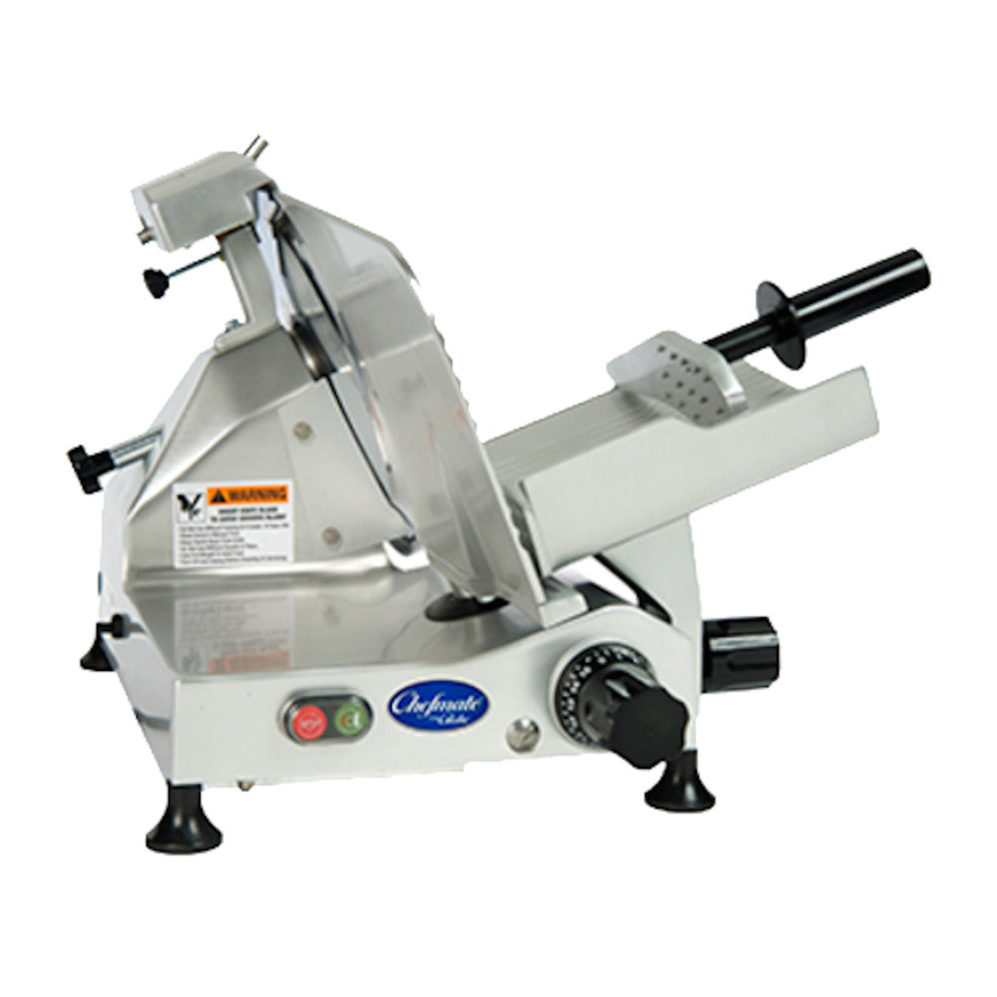 Globe C12 Chefmate 12" Manual Gravity Feed Slicer - 1/3 HP - GLC12